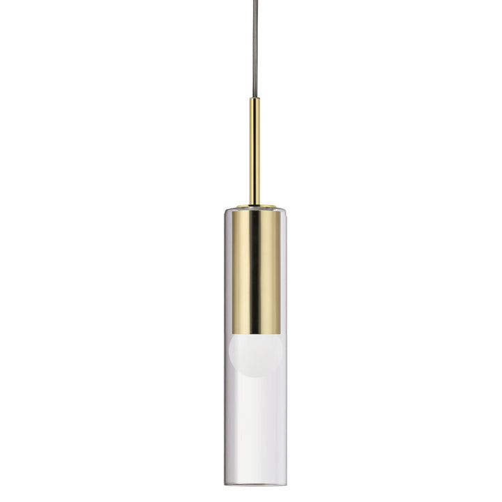 Palmer 1 Light Incandescent Pendant in Aged Brass by Dainolite