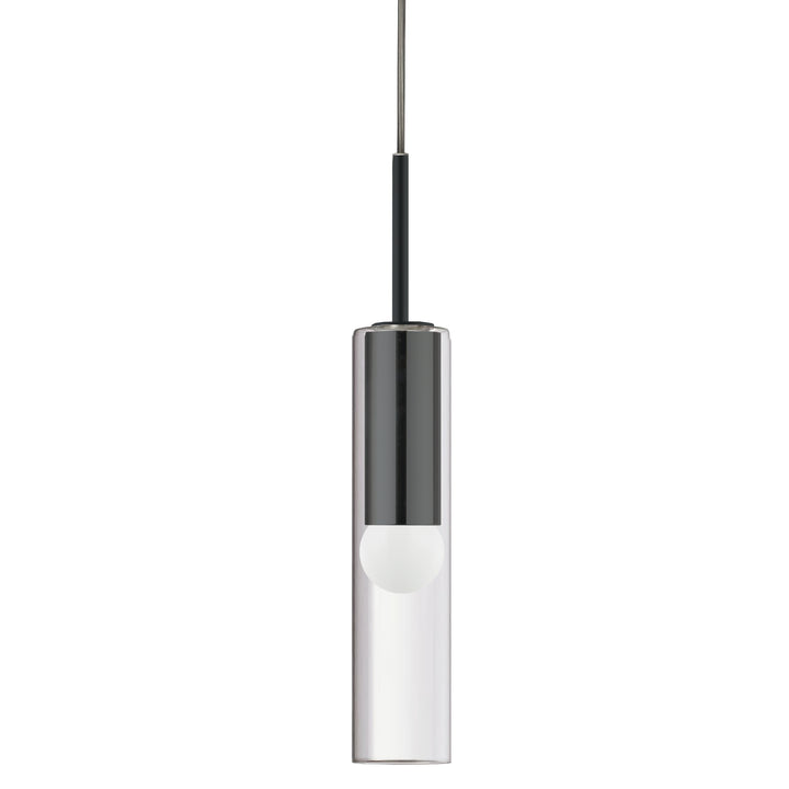 Palmer 1 Light Incandescent Pendant in Black by Dainolite