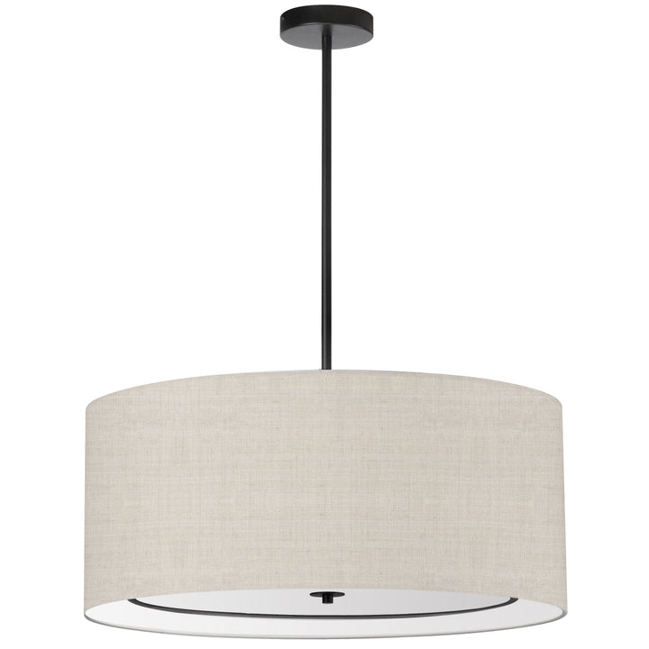 Porscha 4 Light Incandescent Pendant (POR-304P) in Matte Black by Dainolite