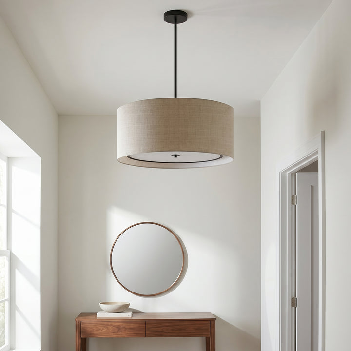 Porscha 4 Light Incandescent Pendant (POR-304P) by Dainolite - view 2