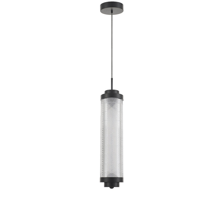Peri 16W Pendant in Matte Black by Dainolite
