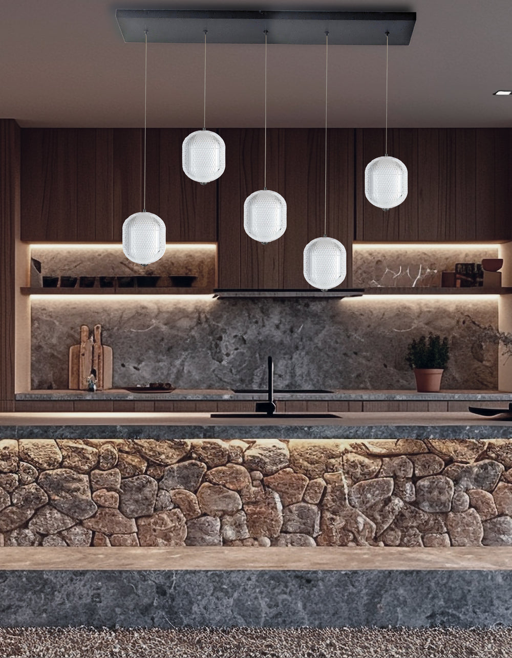 C 30W Horizontal Pendant by Dainolite - view 2