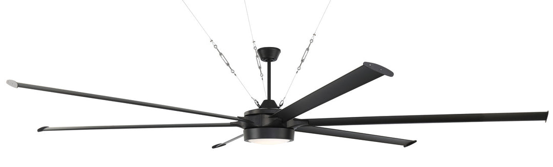 Prost Ceiling Fan in Flat Black by Craftmade
