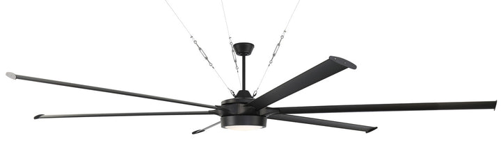 Prost Ceiling Fan in Flat Black by Craftmade