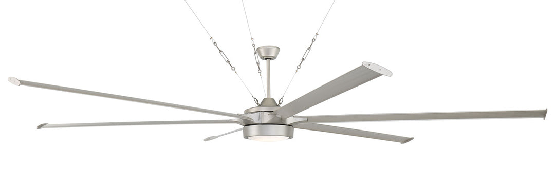 Prost Ceiling Fan in Painted Nickel by Craftmade