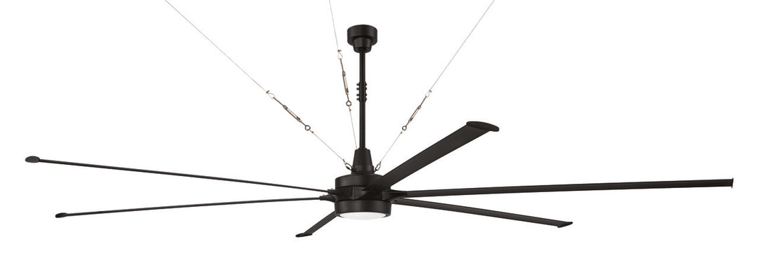 Prost Ceiling Fan in Flat Black by Craftmade