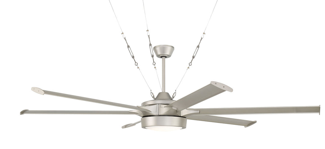 Prost Ceiling Fan in Painted Nickel by Craftmade
