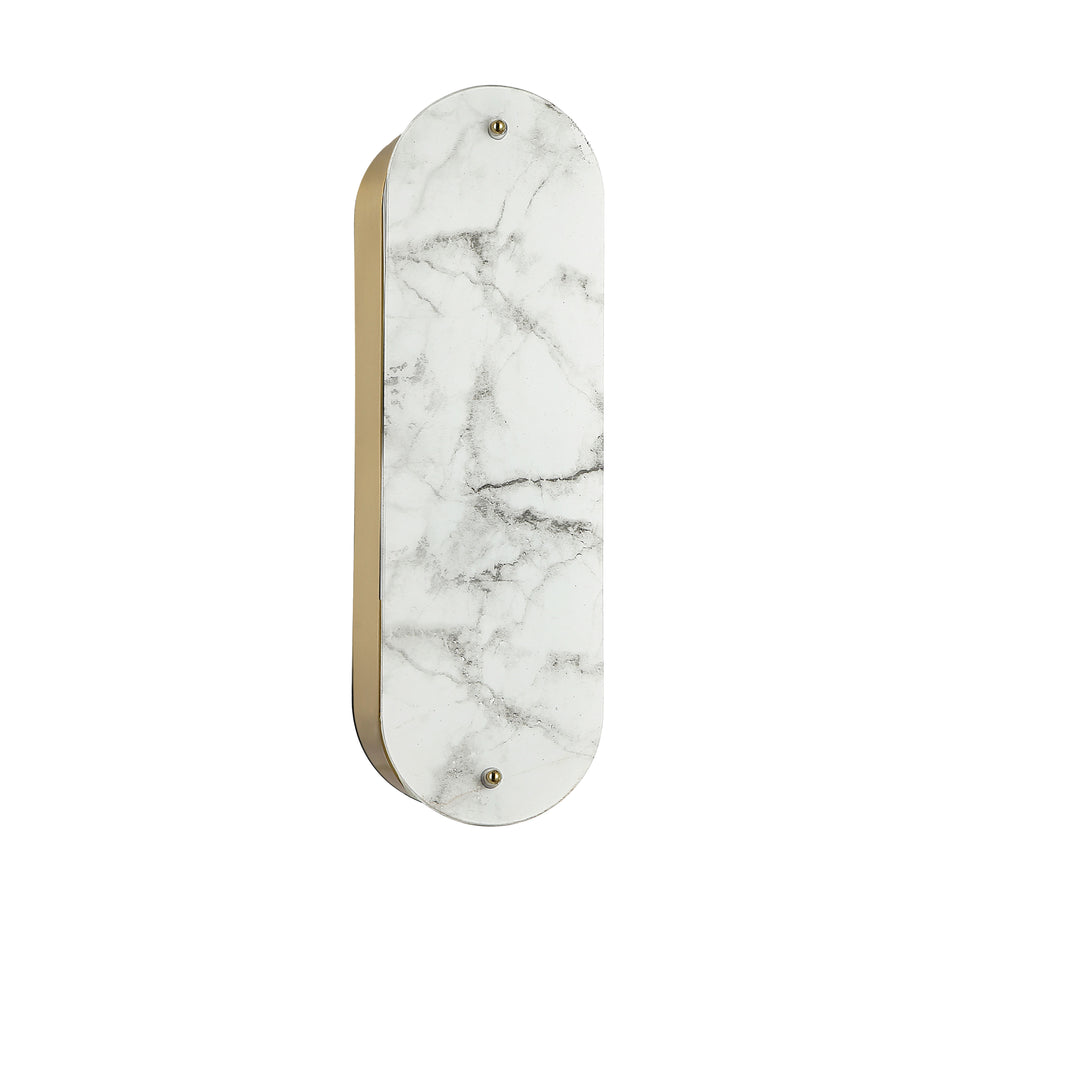 Pascal 2 Light Wall Sconce in Aged Brass by Dainolite