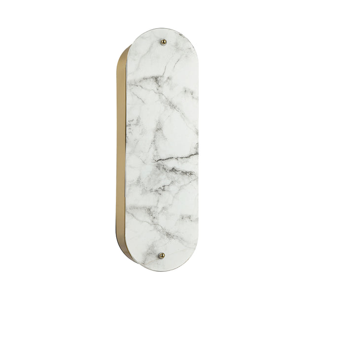 Pascal 2 Light Wall Sconce in Aged Brass by Dainolite