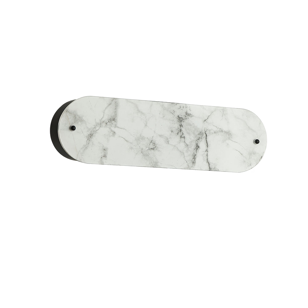 Pascal 2 Light Wall Sconce in Matte Black by Dainolite