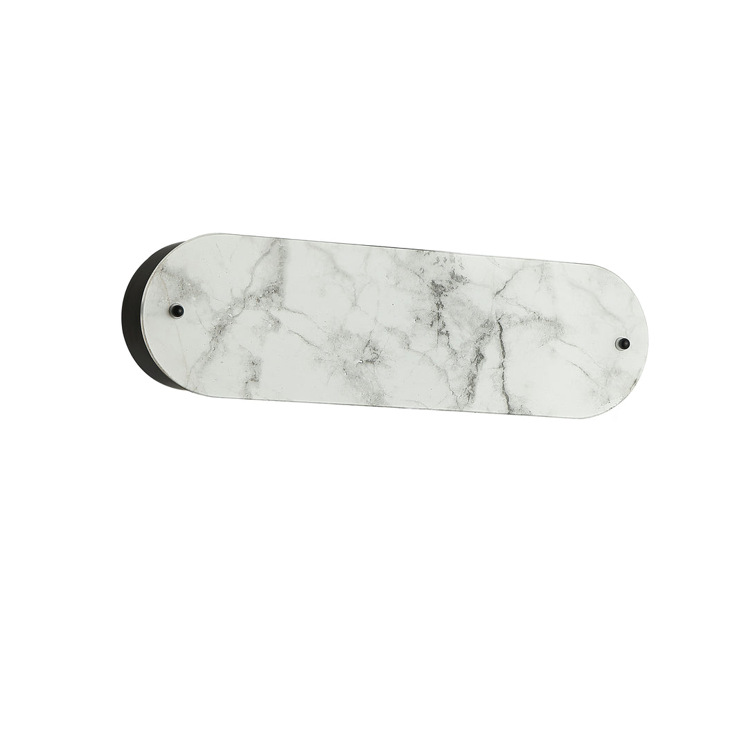 Pascal 2 Light Wall Sconce in Matte Black by Dainolite