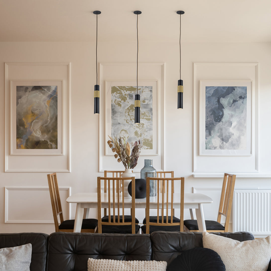 Passwell 1 Light Halogen Pendant by Dainolite - view 4