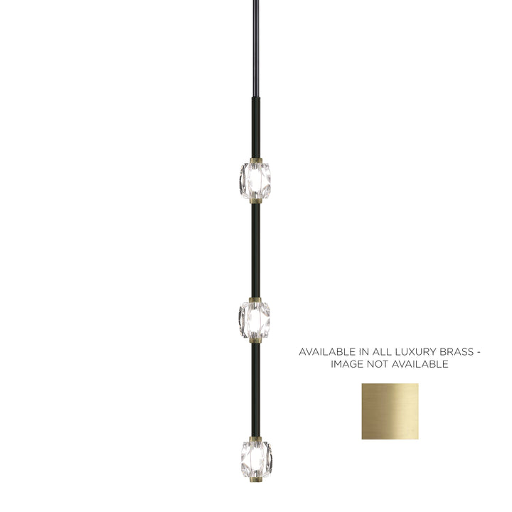 Diamante Crystal Linear in Luxury Brass by Zeev
