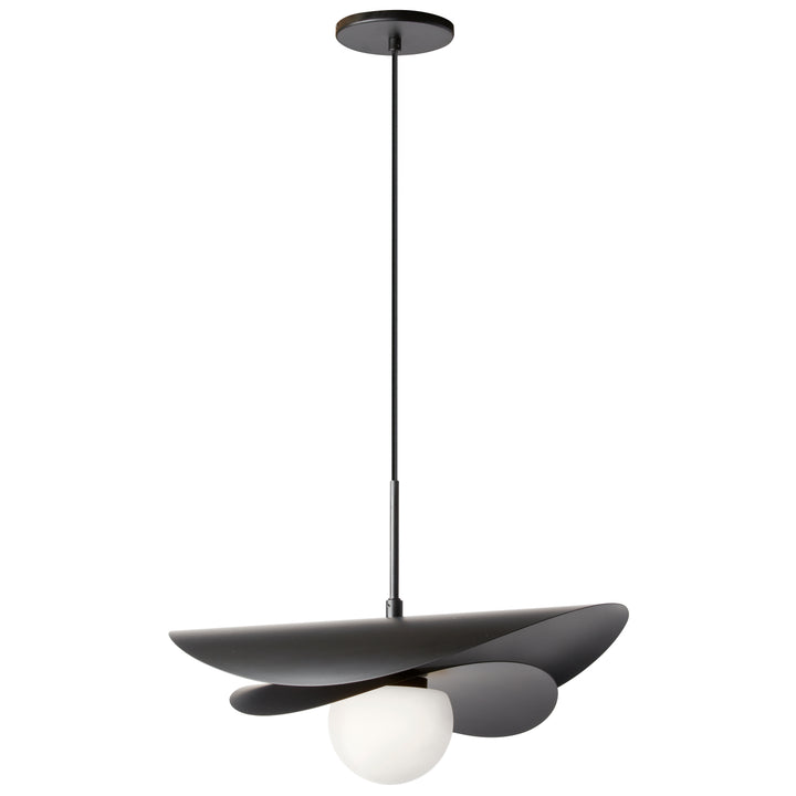 Paven 12W Pendant (PVN-2012LEDP) in Matte Black by Dainolite