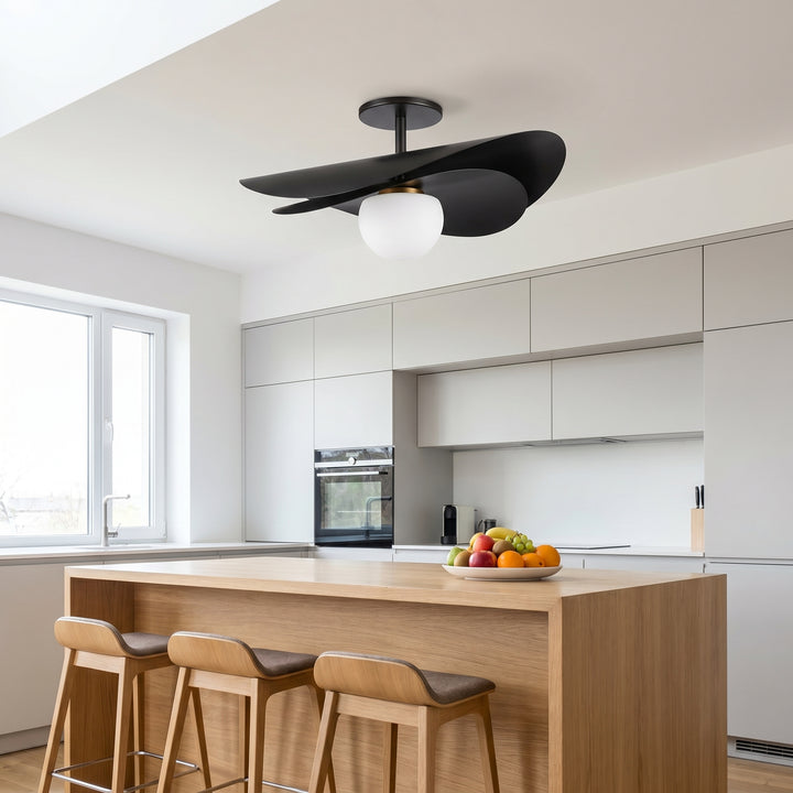 Paven 12W Semi-Flush Mount by Dainolite - view 5