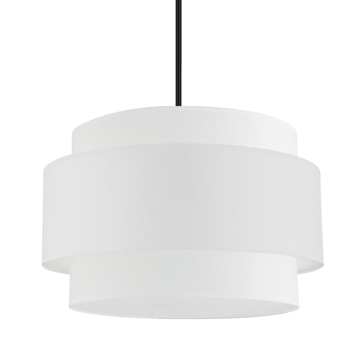 Priya 4 Light Incandescent Chandelier in Black by Dainolite
