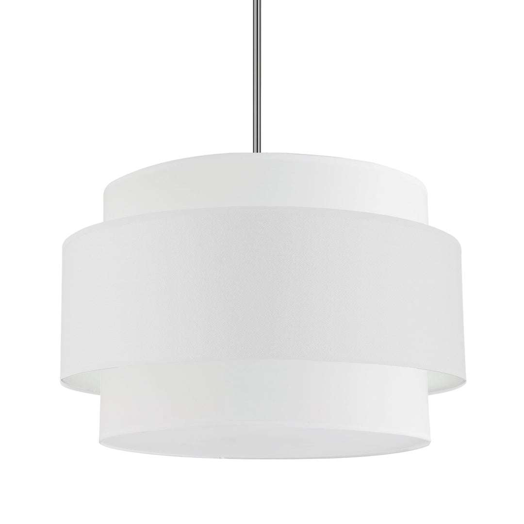 Priya 4 Light Incandescent Chandelier in Polished Chrome by Dainolite