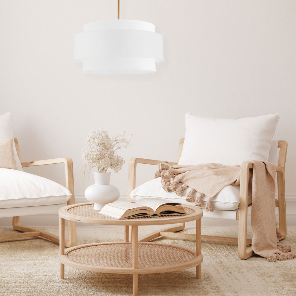 Priya 4 Light Incandescent Chandelier (PYA-304C) by Dainolite - view 2
