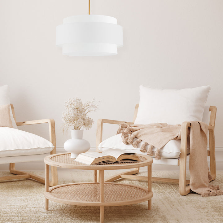 Priya 4 Light Incandescent Chandelier (PYA-304C) by Dainolite - view 2