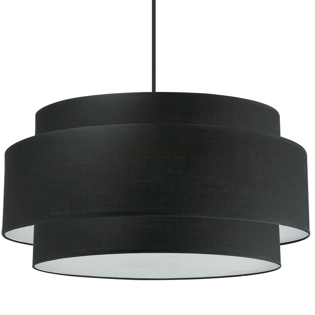 Priya 4 Light Incandescent Chandelier (PYA-304C) in White by Dainolite