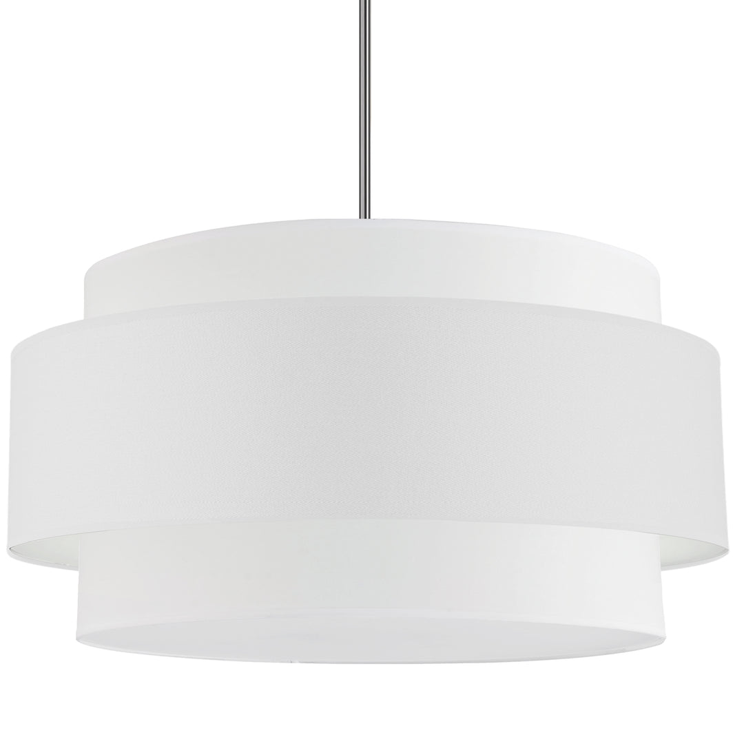 Priya 4 Light Incandescent Chandelier (PYA-304C) in Polished Chrome by Dainolite