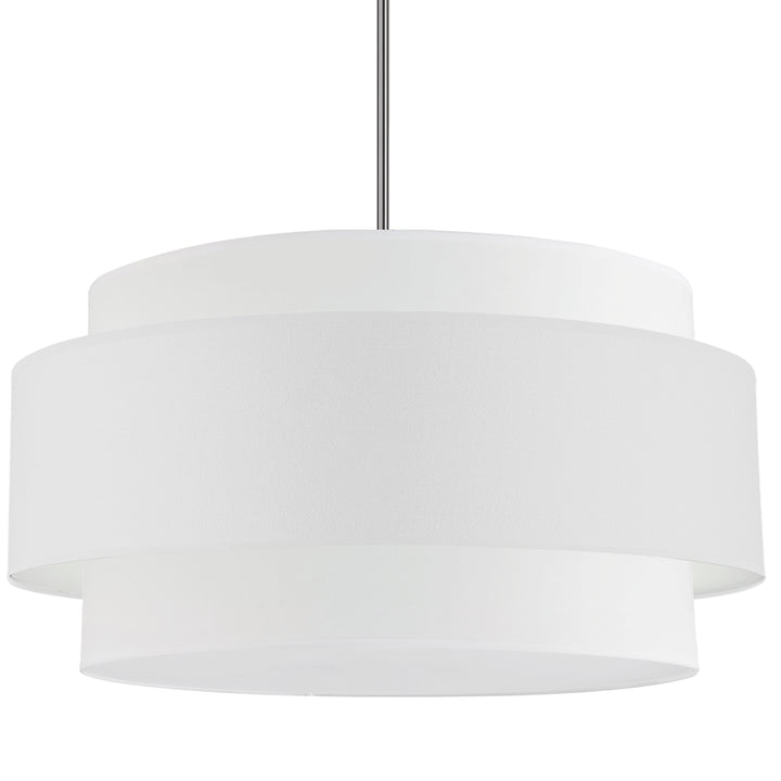 Priya 4 Light Incandescent Chandelier (PYA-304C) in Polished Chrome by Dainolite