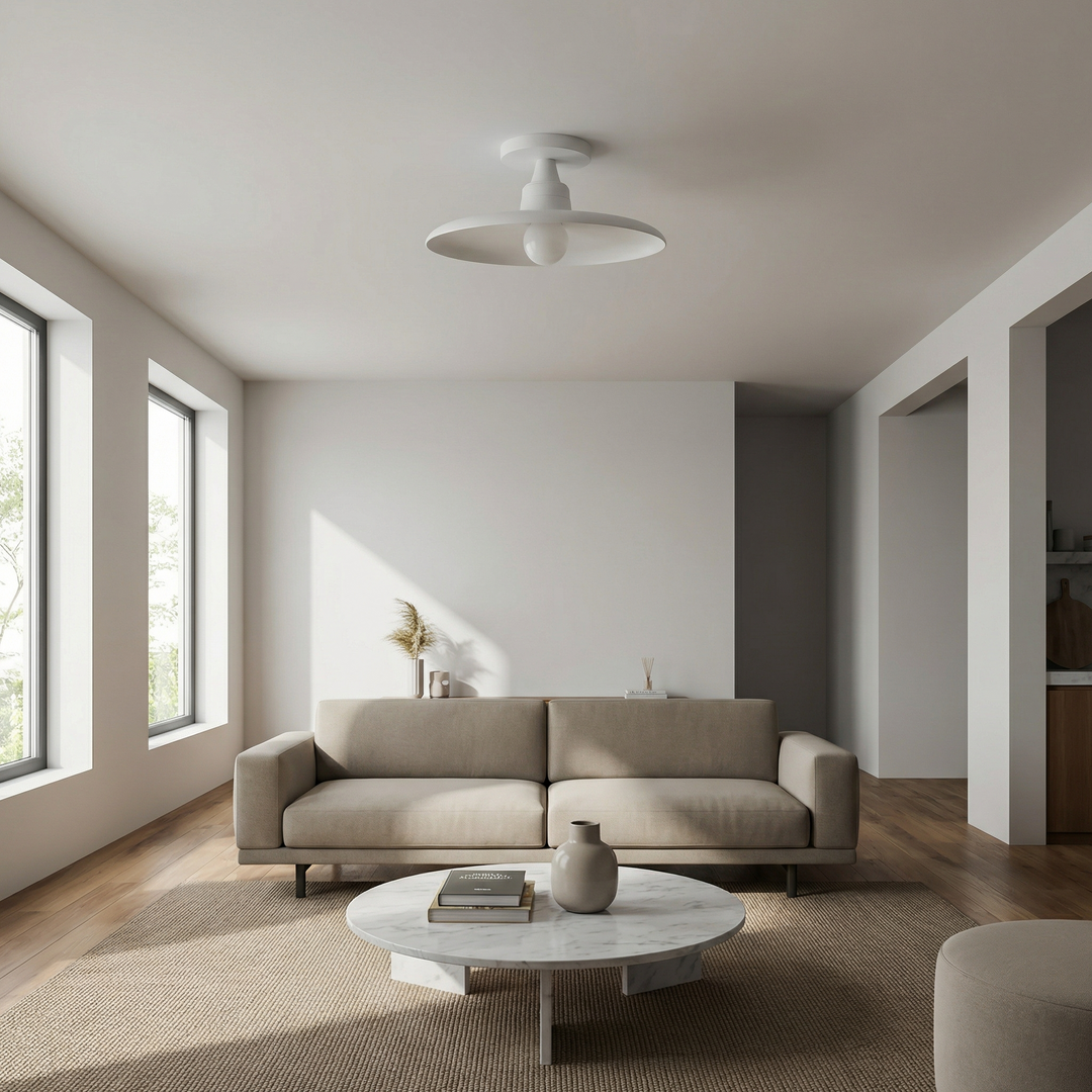 Quentin 1 Light Semi-Flush Mount by Dainolite - view 6
