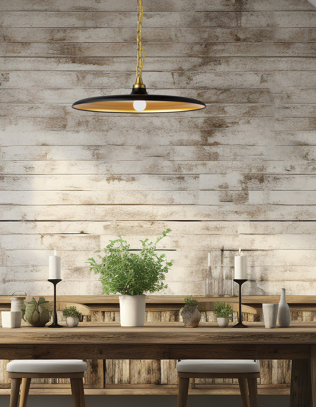 Quentin 1 Light Pendant (QTN-241P) by Dainolite - view 2