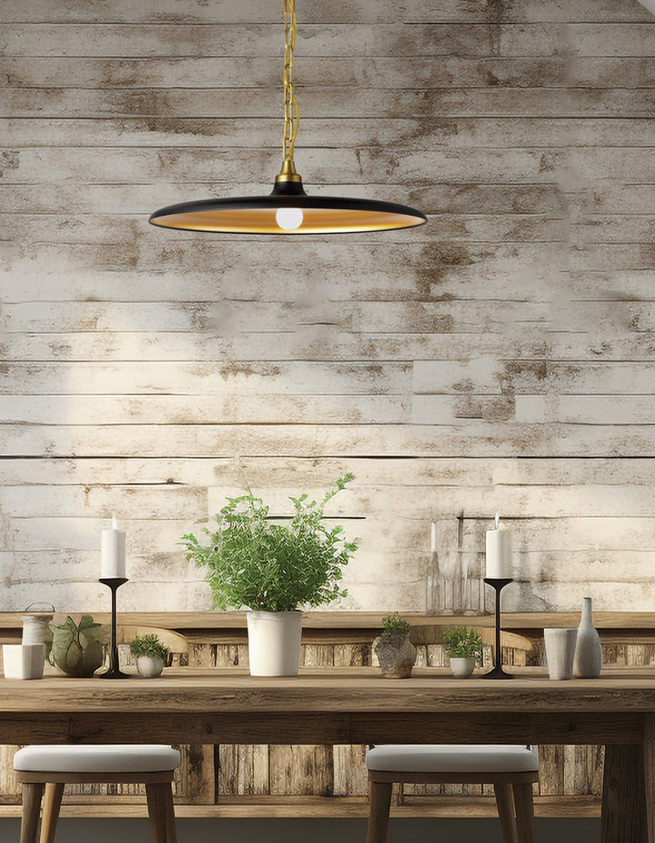 Quentin 1 Light Pendant (QTN-241P) by Dainolite - view 2