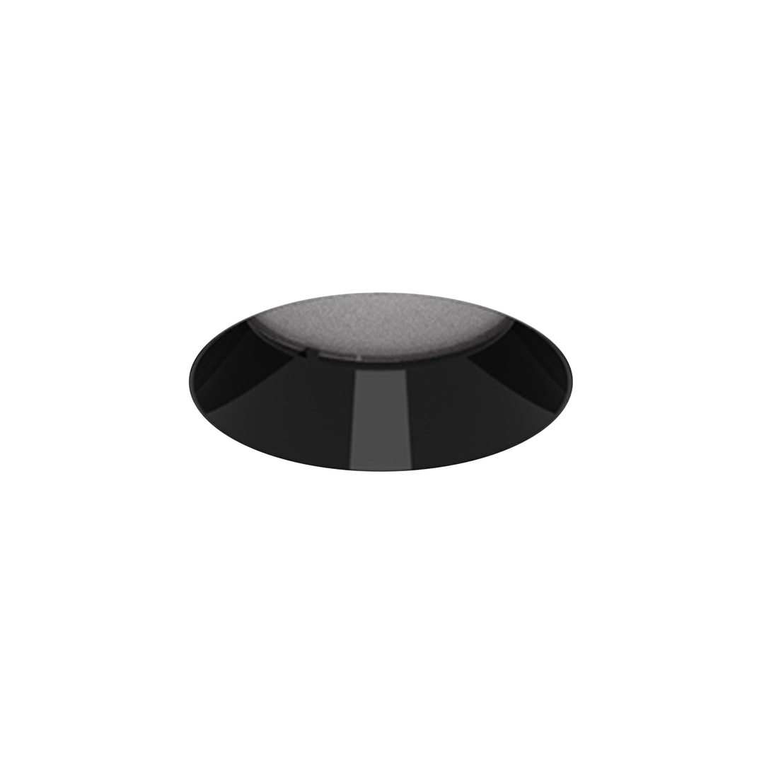 Aether Atomic Round Downlight Trimless in Black by WAC Lighting