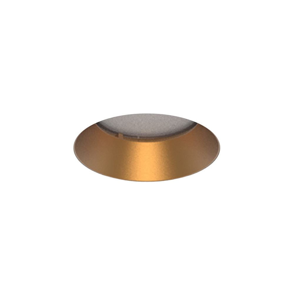 Aether Atomic Round Downlight Trimless in Gold by WAC Lighting
