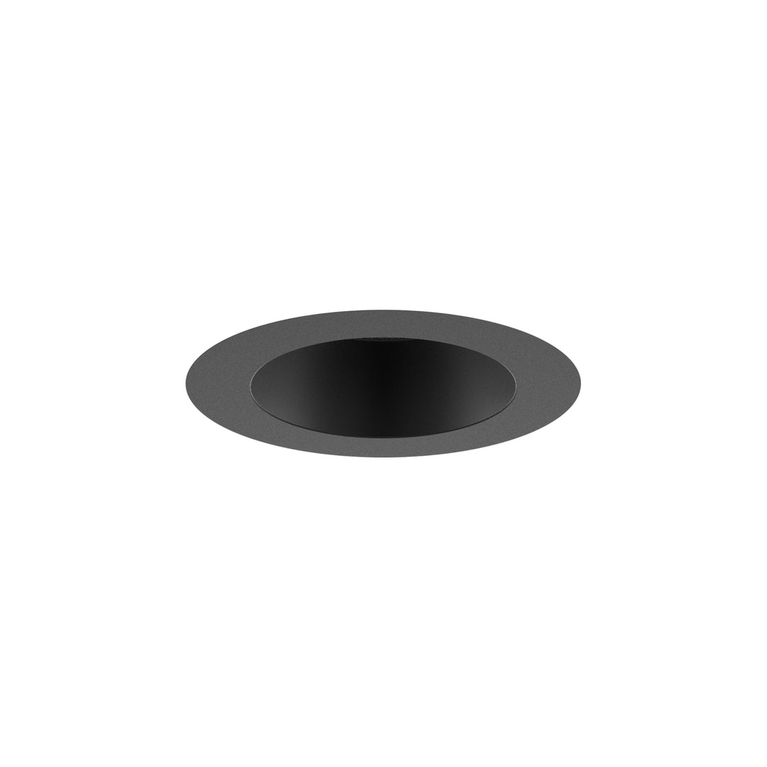 Aether Atomic Round Downlight Trim in Black by WAC Lighting