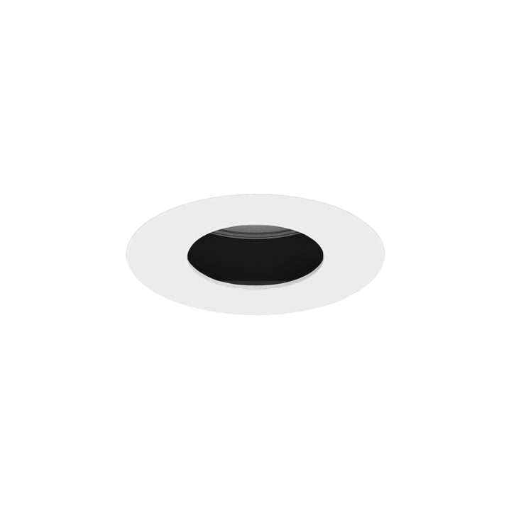 Aether Atomic Round Pinhole Trimless in Black by WAC Lighting