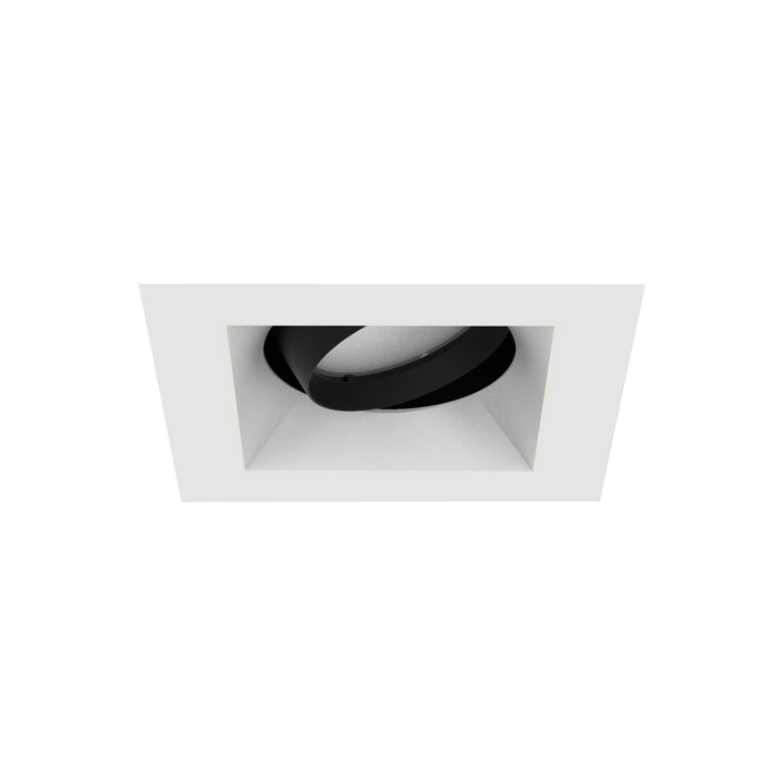 Aether Atomic Square Adjustable Trim in White by WAC Lighting