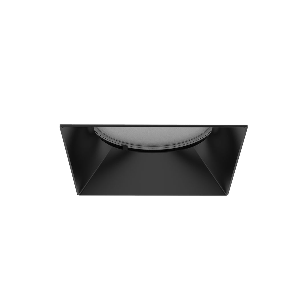 Aether Atomic Square Downlight Trimless in Black by WAC Lighting
