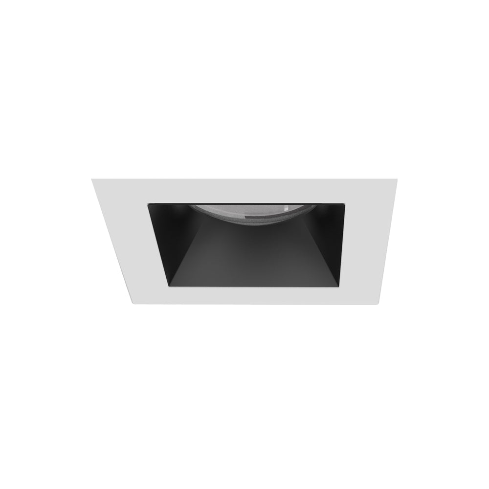 Aether Atomic Square Downlight Trim in Black/White by WAC Lighting