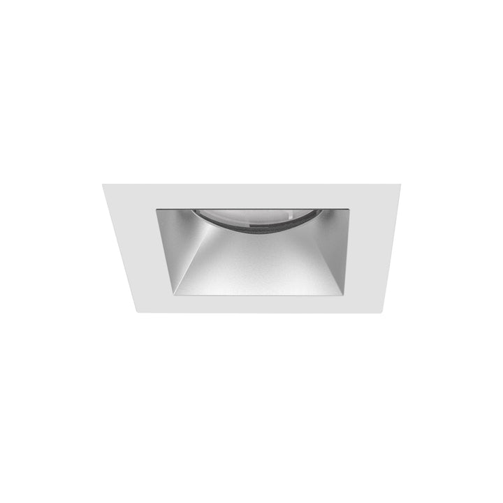 Aether Atomic Square Downlight Trim in Haze/White by WAC Lighting