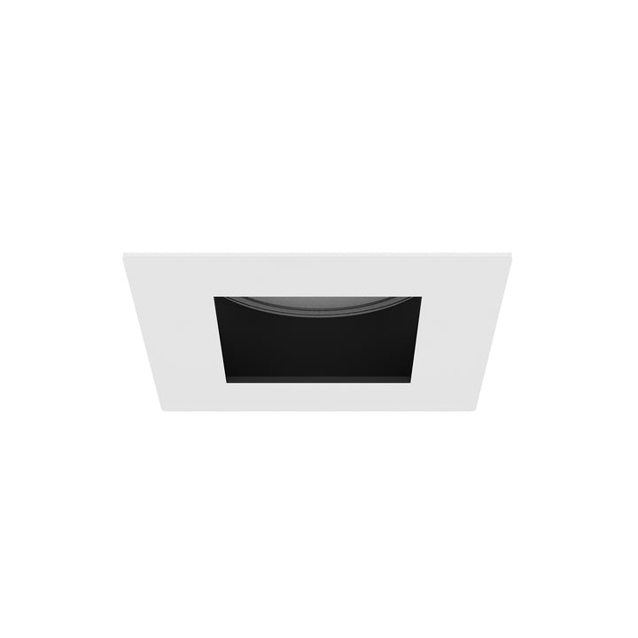 Aether Atomic Square Pinhole Trimless in Black by WAC Lighting