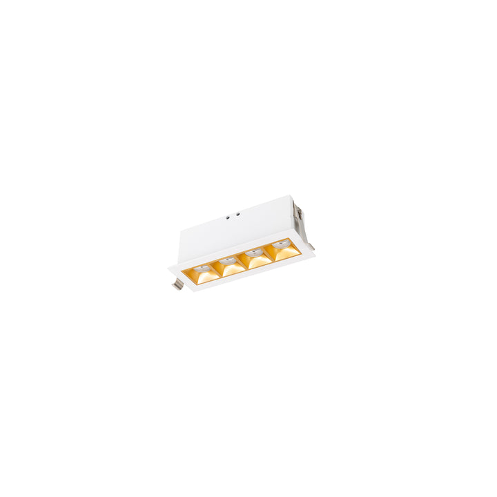 Multi Stealth Downlight Trim in Gold/White by WAC Lighting