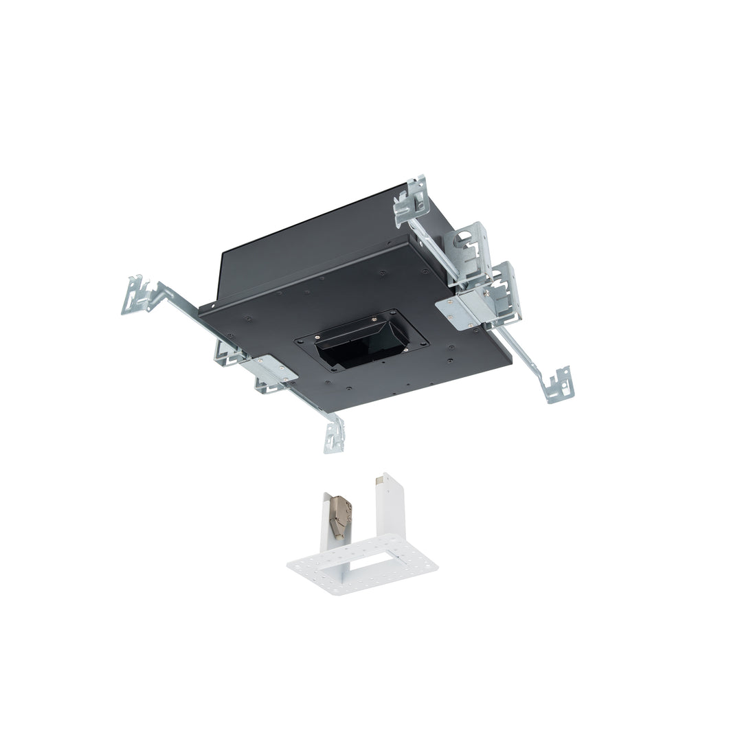 Multi Stealth New Construction Adjustable Housing Trimless by WAC Lighting - view 2