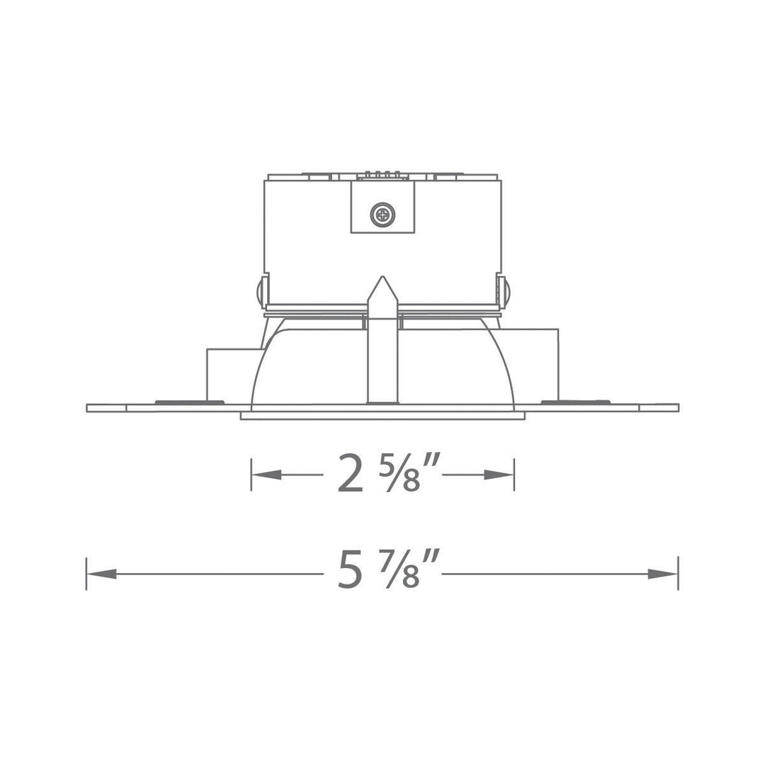 Aether 2" Round Downlight Trimless