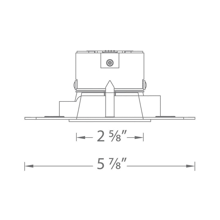 Aether 2" Square Downlight Trimless