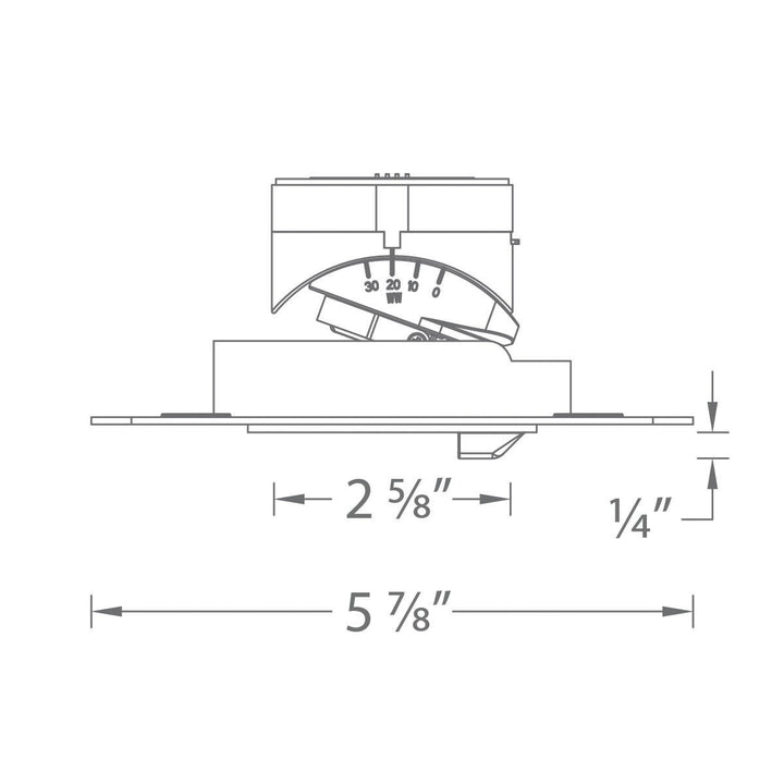 Aether 2" Square Wall-Wash Trimless