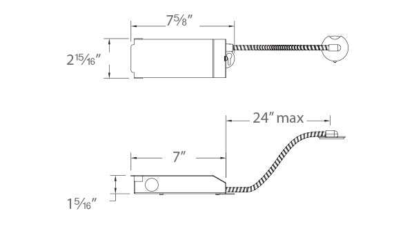 Volta 2" Remodel Housing