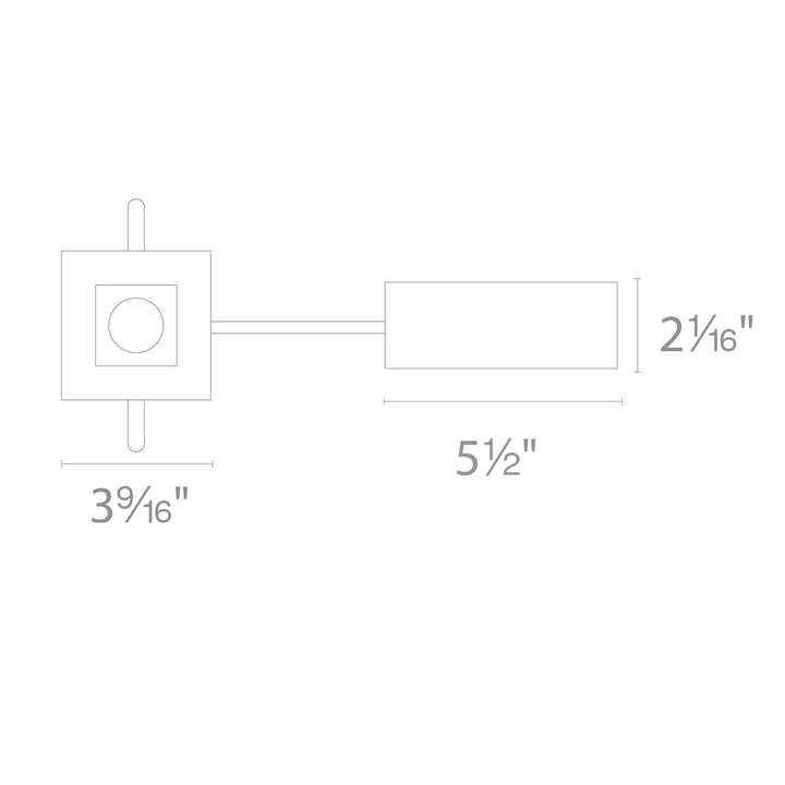 Ocularc 2.0 11W 0° - 35° Adjustable Square