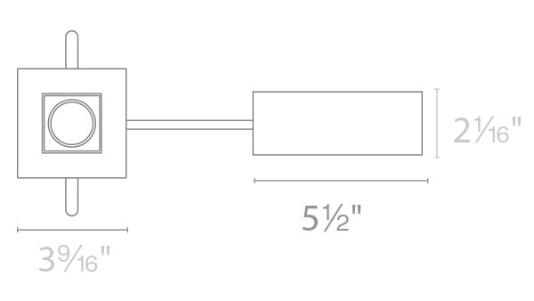 Ocularc 2.0 9W 0° - 35° Adjustable Square by WAC Lighting - view 5