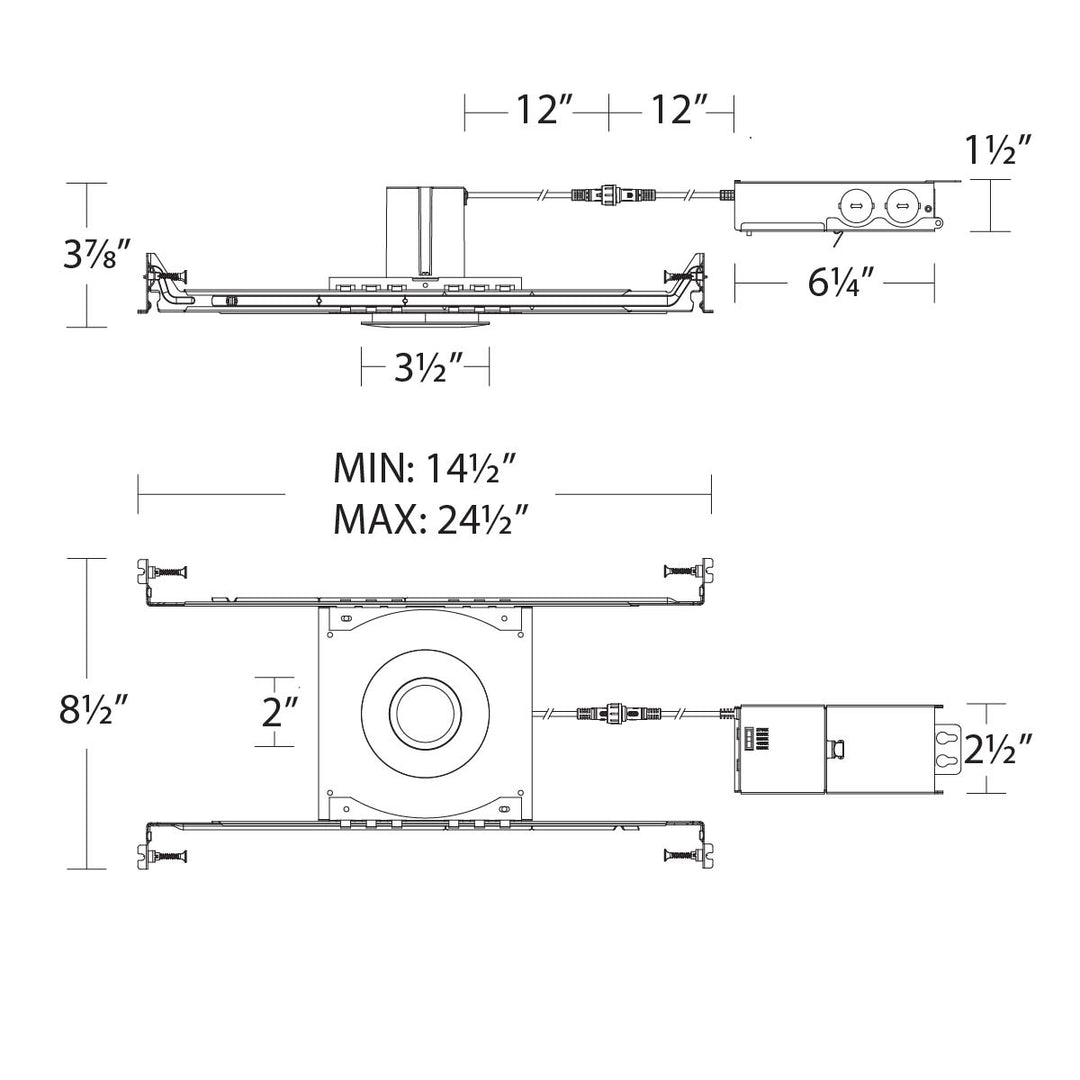 Ion 2" Round New Construction Downlight