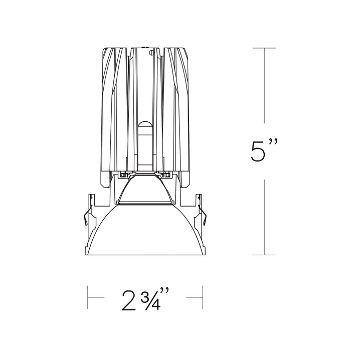 FQ 2" Downlight Trimless Round