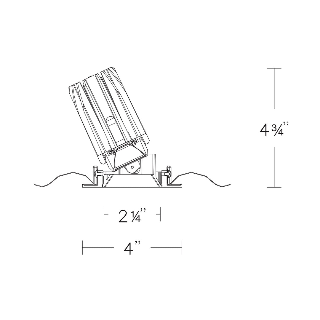 FQ 2" Adjustable Trimmed Square