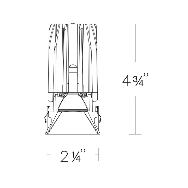 FQ 2" Downlight Trimless Square